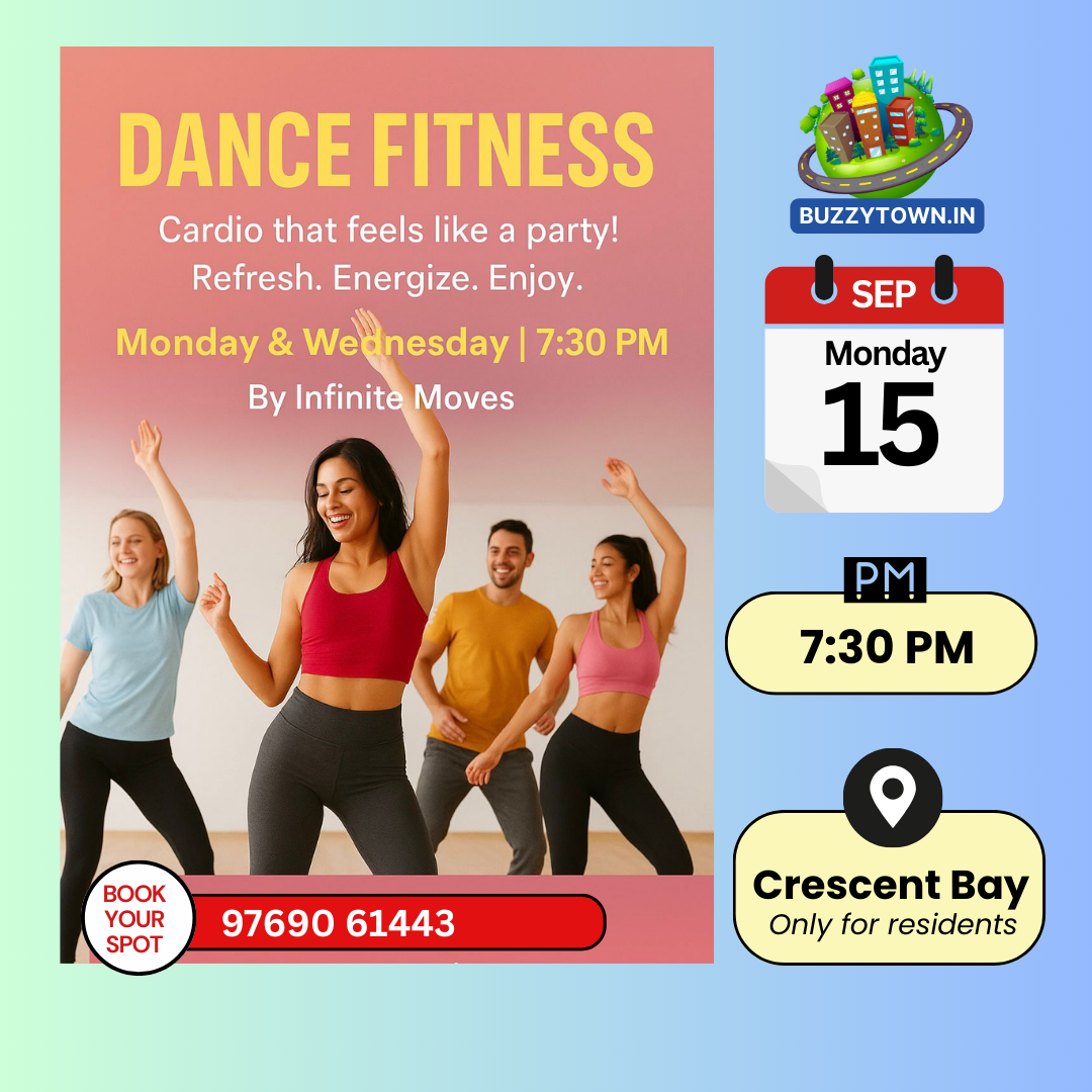 Dance Fitness - Mon & Wed : Crescent Bay