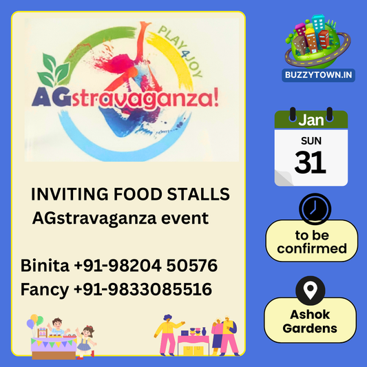 Inviting food stalls - Agstravaganza!
