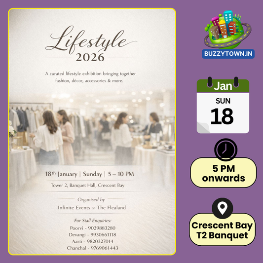 Lifestyle Exhibition - Inviting stalls!