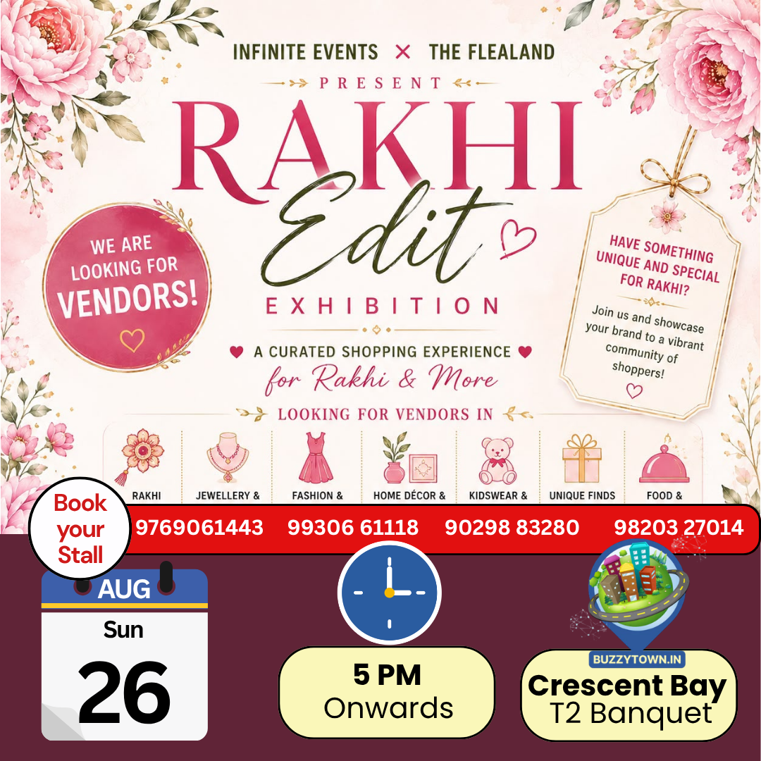 Rakhi Edit Exhibition - Stall Bookings Open!