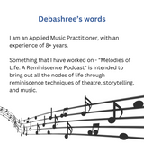Debashree Das Gupta - Music Education & Therapy
