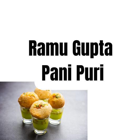Ramu Gupta Pani Puri