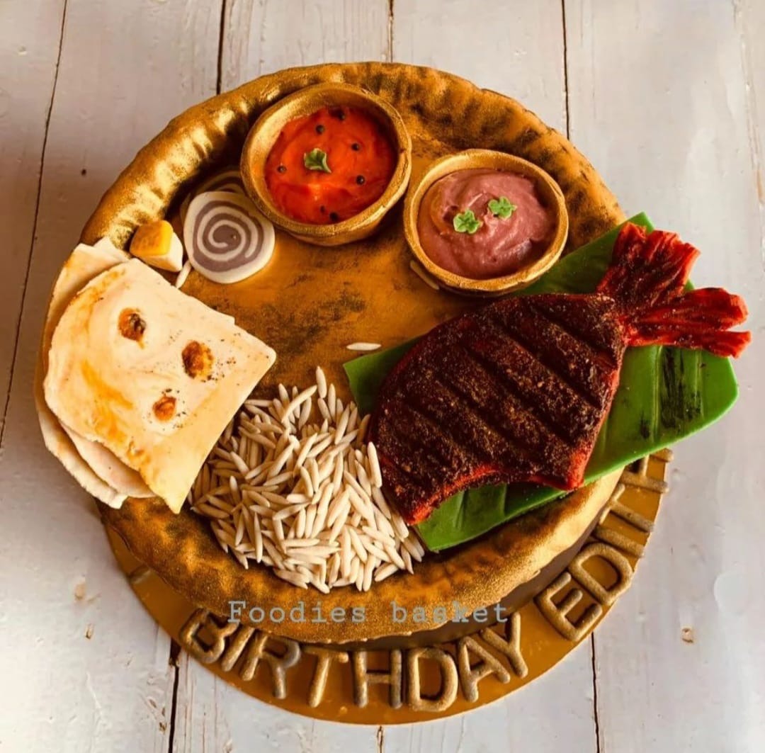 Foodie's bassket - Theme Cakes