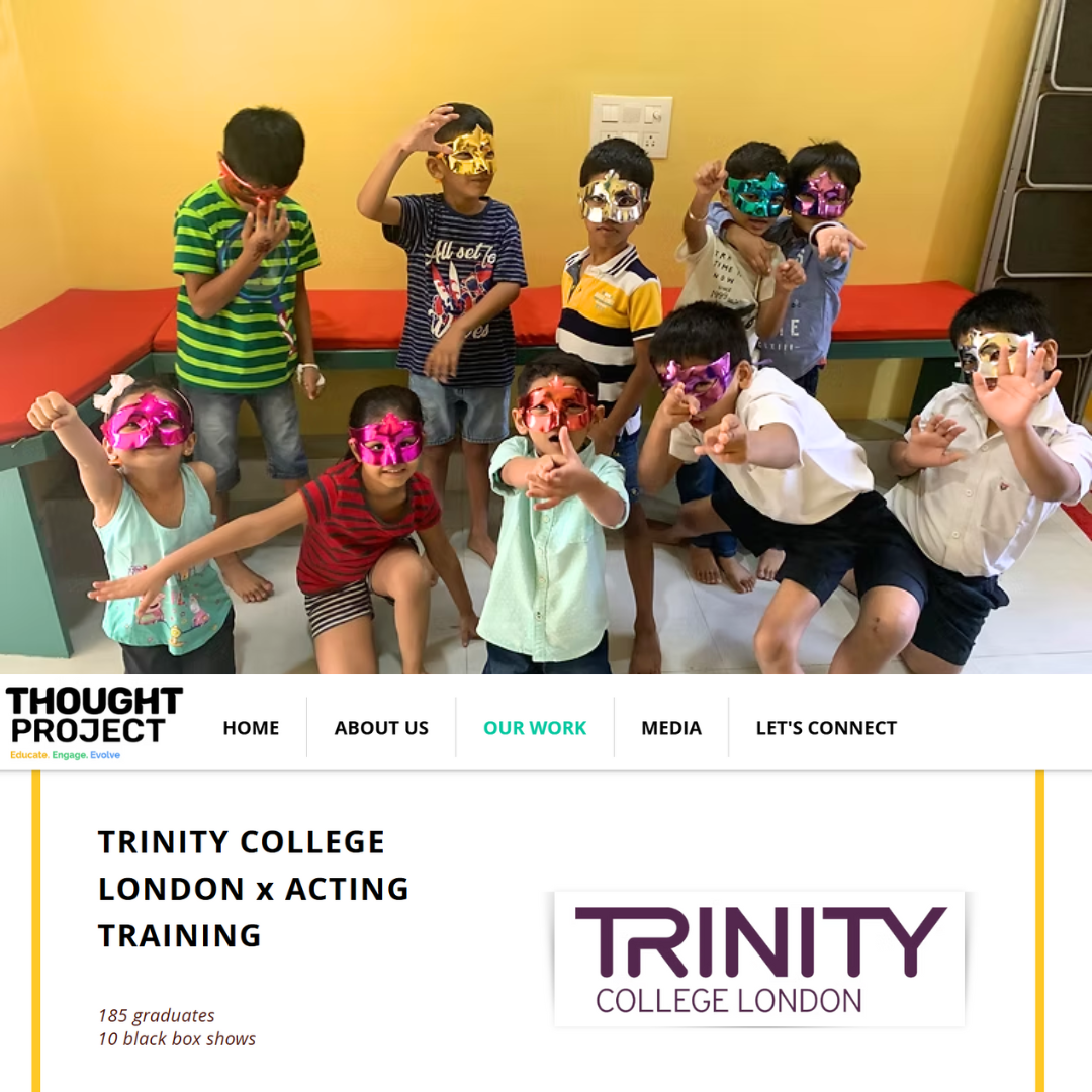 Trinity Speech & Drama - Thought Project