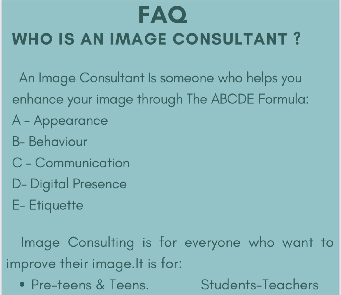 Image & personality development with Hemangi