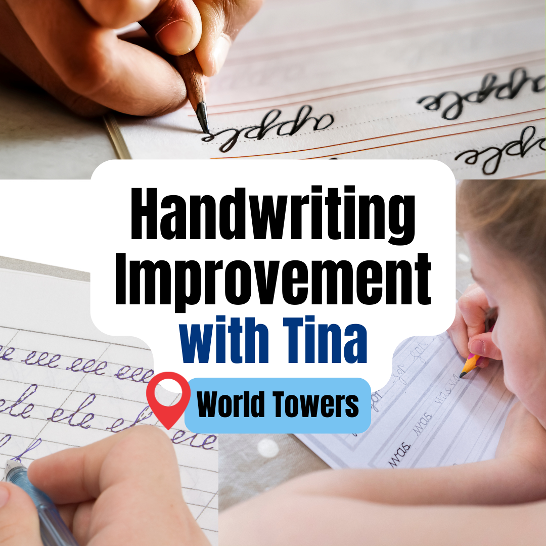 Hand writing improvement with Tina