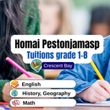 Ms Homai - Tuition grade 1-8