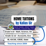 Kailas Sir - Home Tuitions & Classes | Grade 5-12, IB/ICSE/CBSE/State Board | Parel Mumbai
