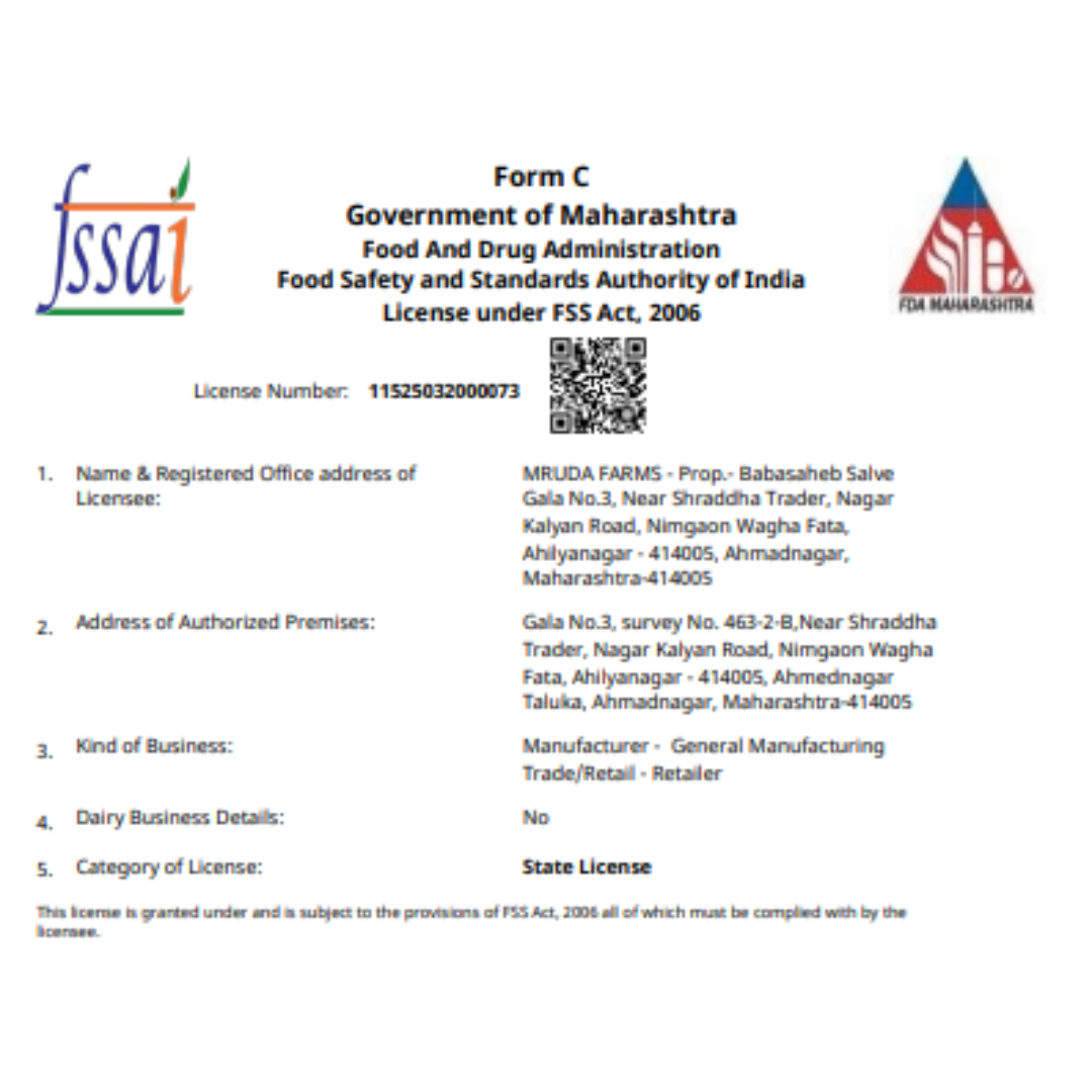 Mruda Farms - Freshly milled flour