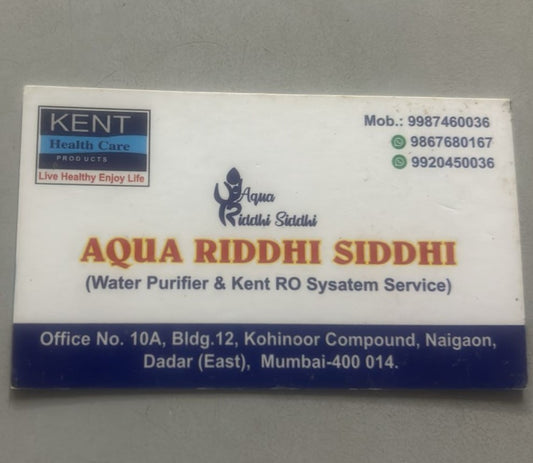 Brijesh - Kent Purifier Repair