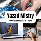 Yazad Pervez Mistry - Sales & Services of Desktop, laptop, printer, cctv, etc